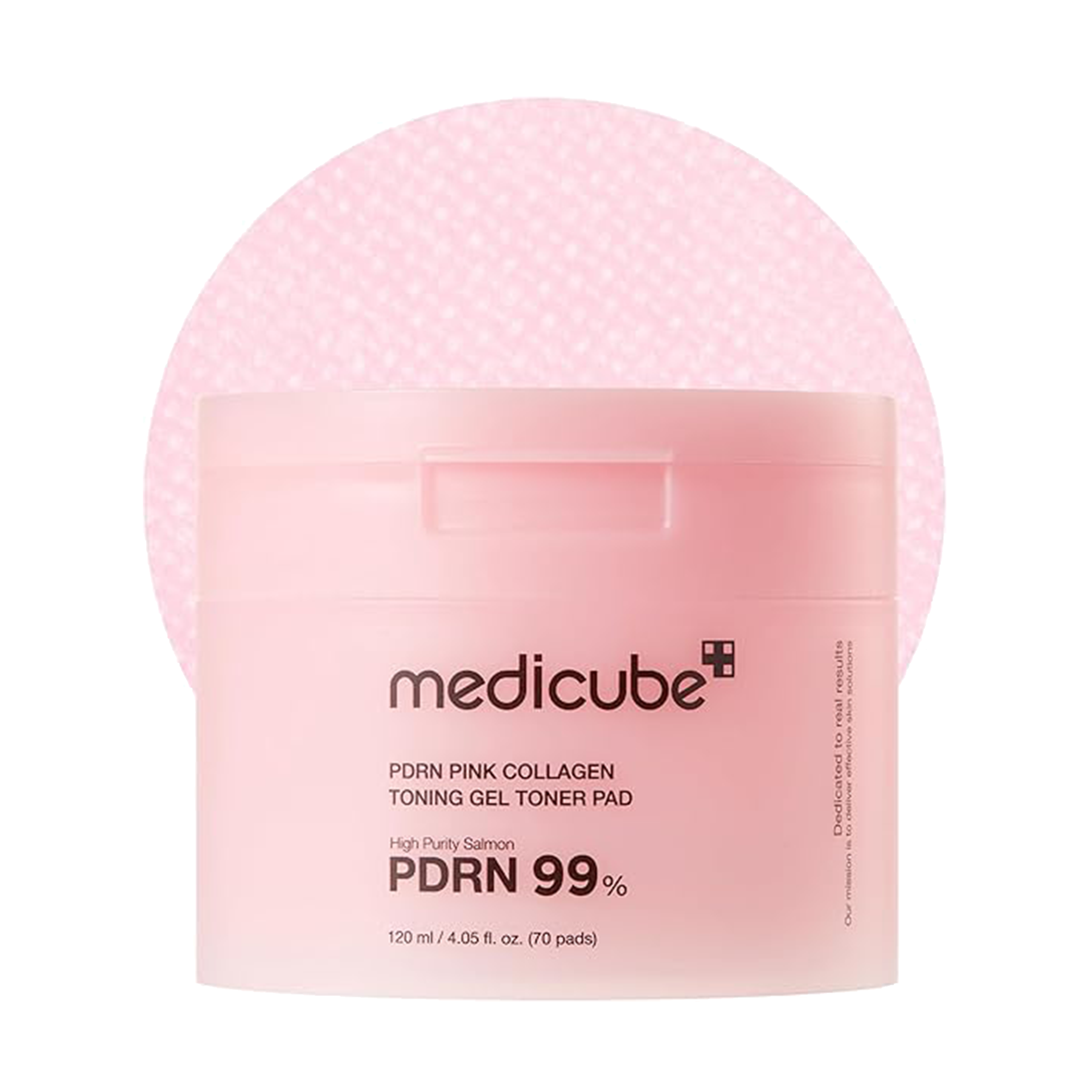 MEDICUBE - PDRN Pink Collagen Toning Gel Toner Pad - 120ml/70pads