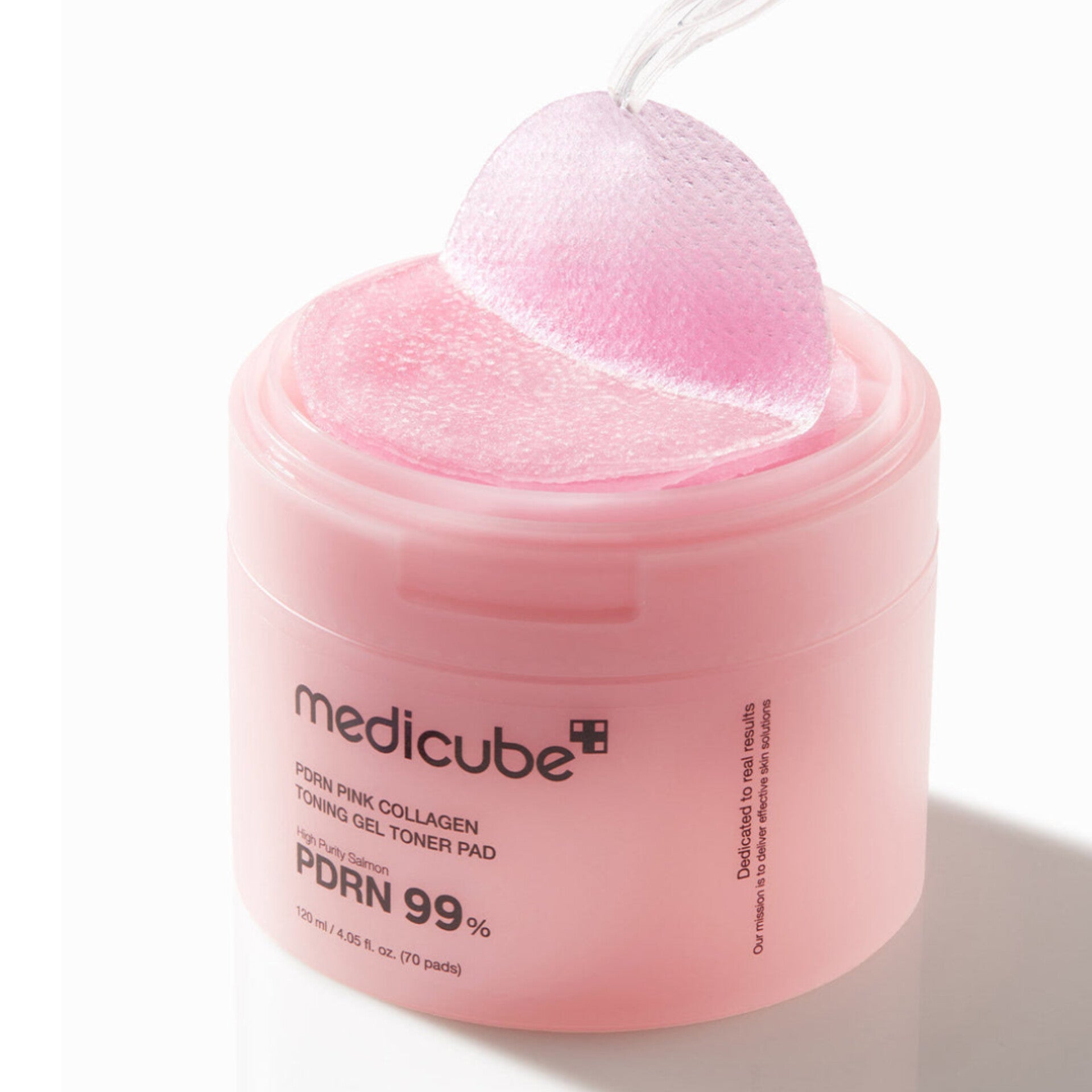 MEDICUBE - PDRN Pink Collagen Toning Gel Toner Pad - 120ml/70pads