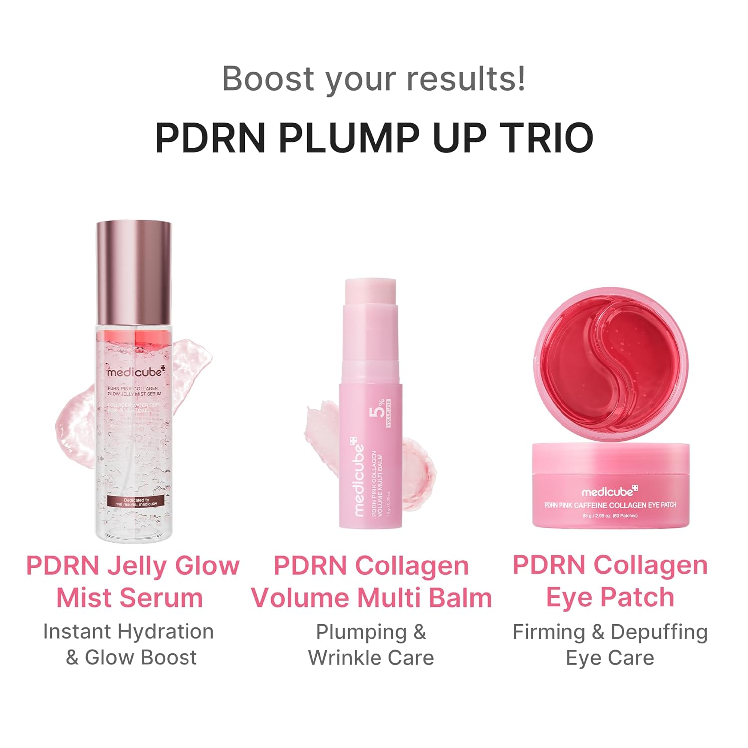 MEDICUBE - PDRN Pink Collagen Volume Multi Balm 5% - 10g
