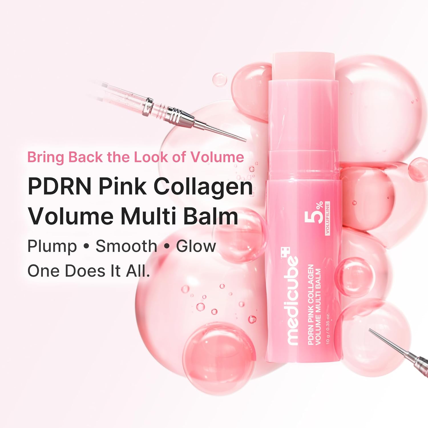 MEDICUBE - PDRN Pink Collagen Volume Multi Balm 5% - 10g