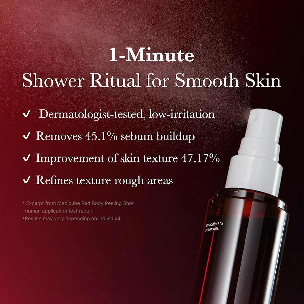 MEDICUBE - Red Acne Body Wash Off Peeling Shot - 110g
