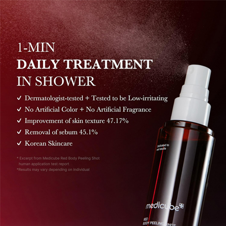 MEDICUBE - Red Acne Body Wash Off Peeling Shot - 110g