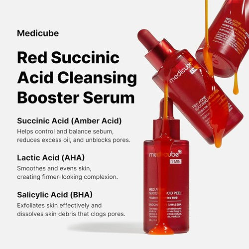 MEDICUBE - Red Acne Succinic Acid Peel - 40g
