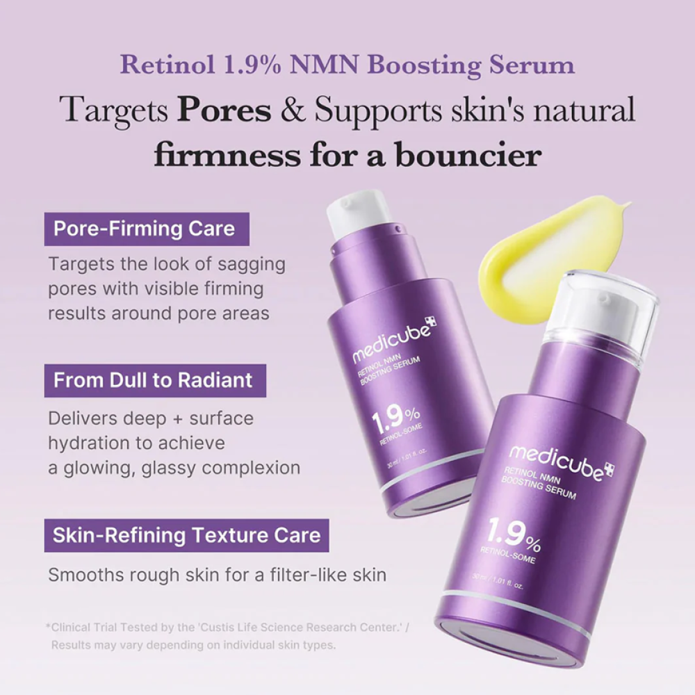 MEDICUBE - Retinol NMN Boosting 1.9 Serum - 30ml