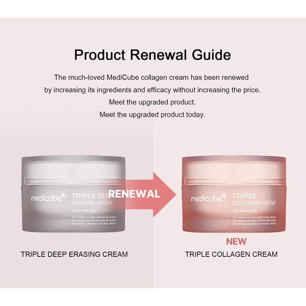 MEDICUBE - Triple Collagen Cream - 50ml