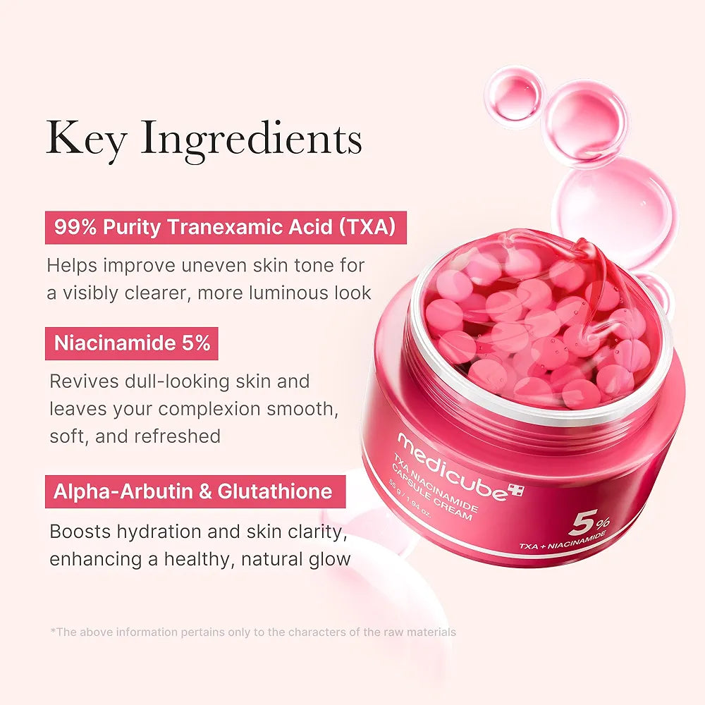 MEDICUBE - TXA Niacinamide Capsule Cream - 55g