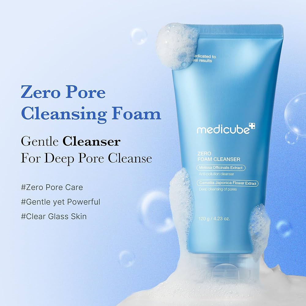 MEDICUBE - Zero Pore Foam Cleanser - 120g