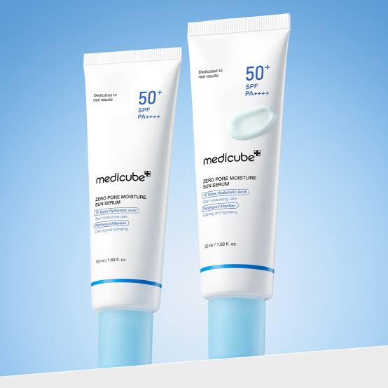 MEDICUBE - Zero Pore Moisture Sun Serum SPF50 - 50ml