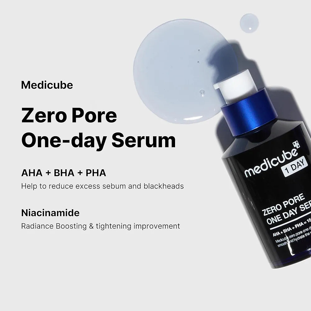 MEDICUBE - Zero Pore One Day Serum - 30ml
