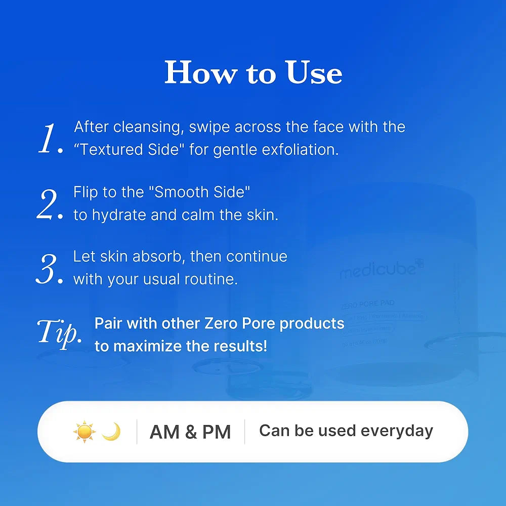 MEDICUBE - Zero Pore Pad 2.0 - 70 pads