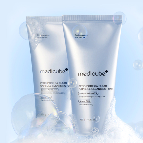 MEDICUBE - Zero Pore SA Clear Capsule Cleansing Foam - 120g
