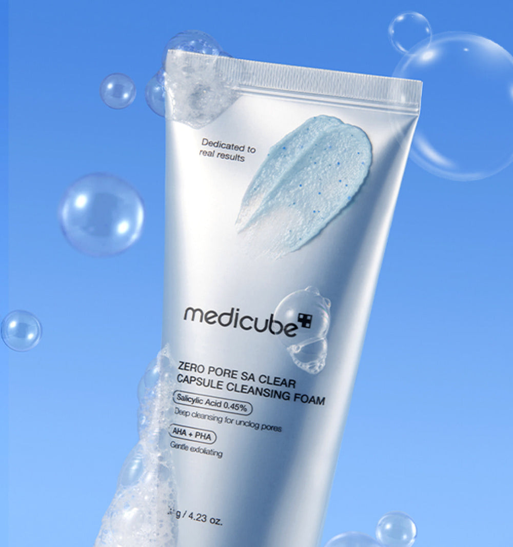 MEDICUBE - Zero Pore SA Clear Capsule Cleansing Foam - 120g