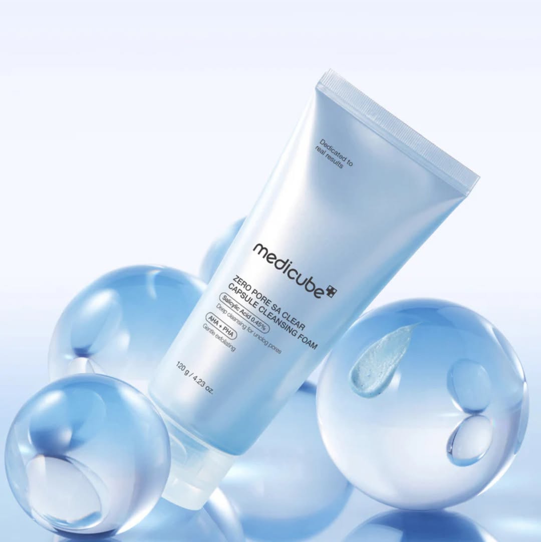 MEDICUBE - Zero Pore SA Clear Capsule Cleansing Foam - 120g