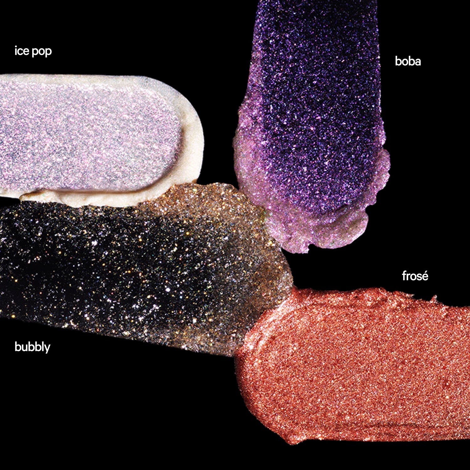 MILK MAKEUP - Cooling Water Jelly Shimmer Stick – Illuminateur pour le visage et les yeux- Boba(5 g)