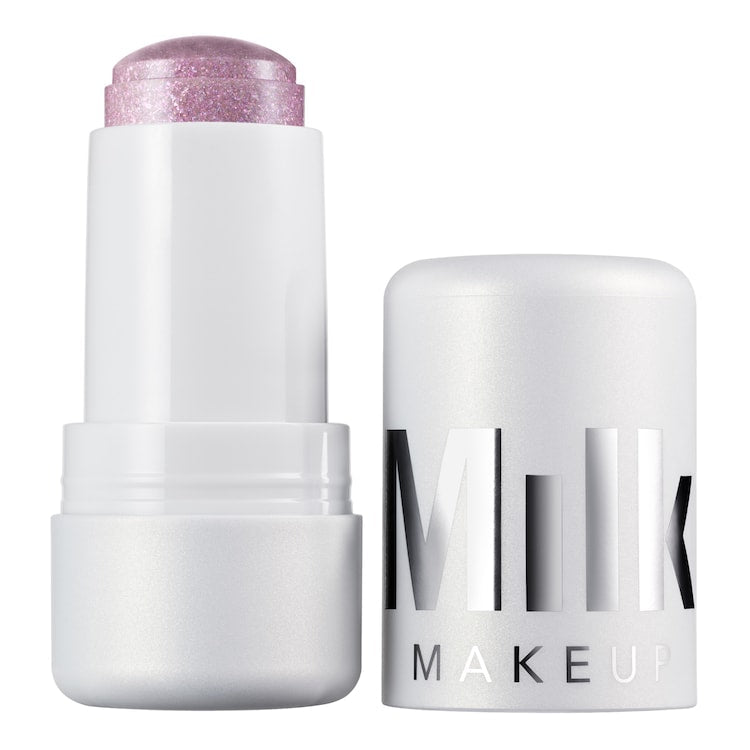 MILK MAKEUP - Cooling Water Jelly Shimmer Stick – Illuminateur pour le visage et les yeux- Boba(5 g)