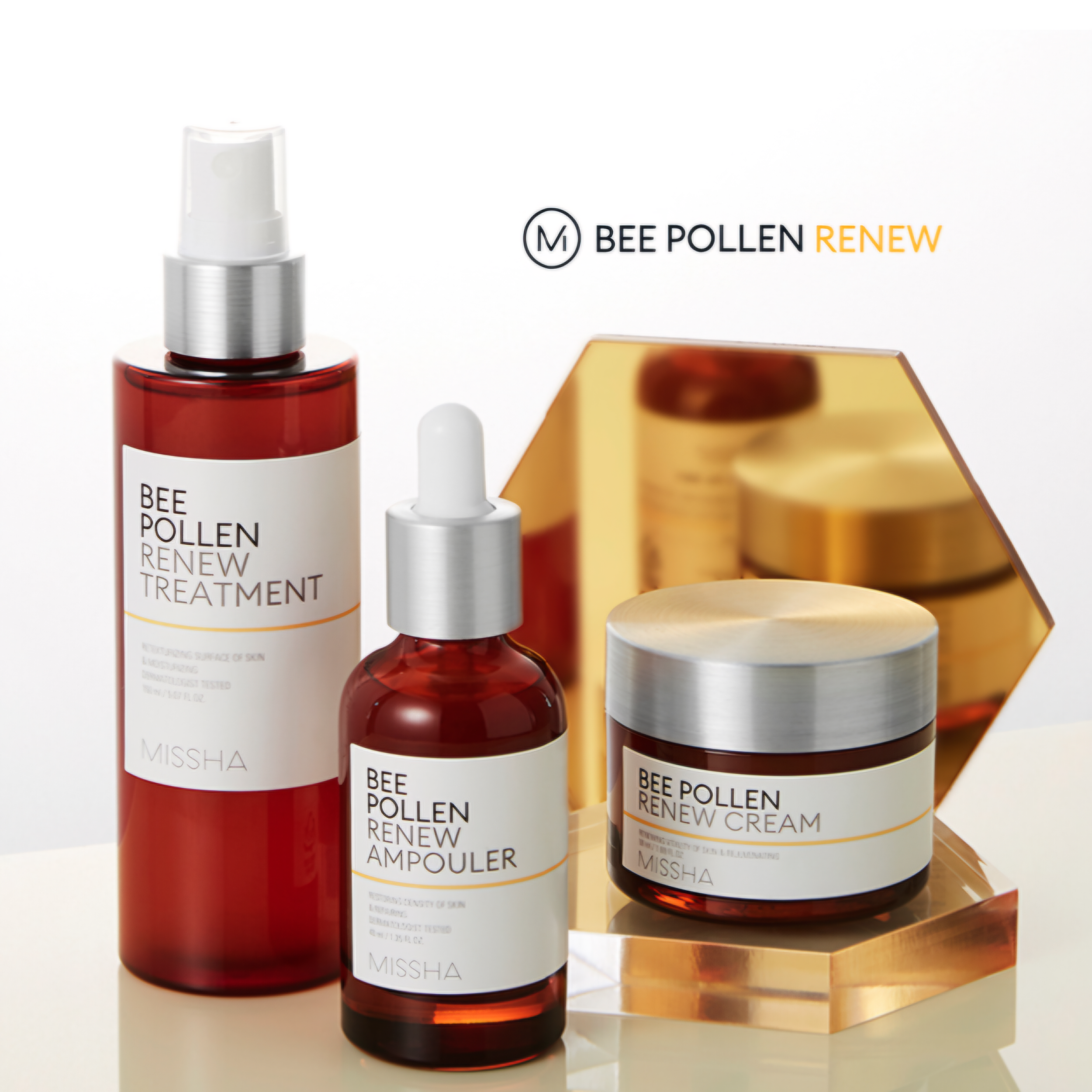 MISSHA - Bee Pollen Renew Ampouler - 40 ml