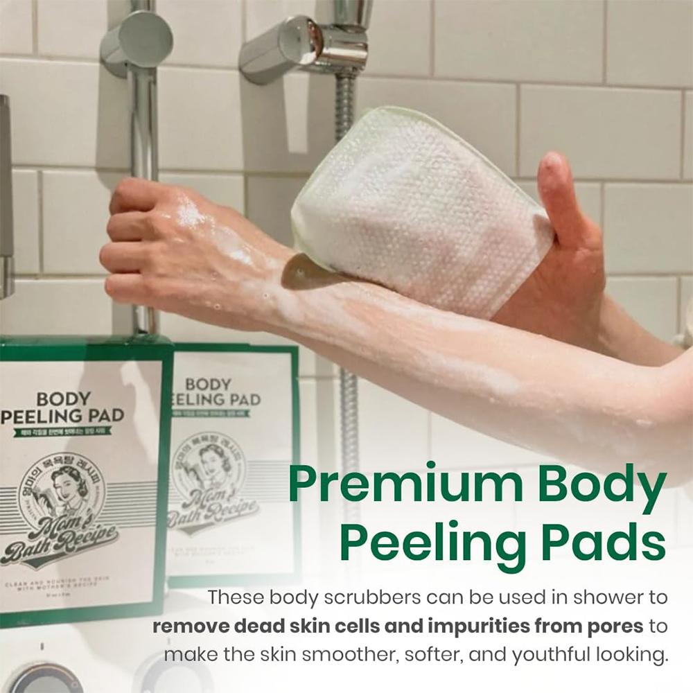 MOMS BATH RECIPE - Body Peeling Pad - réf Original Pad ( Pack 8 pièces )