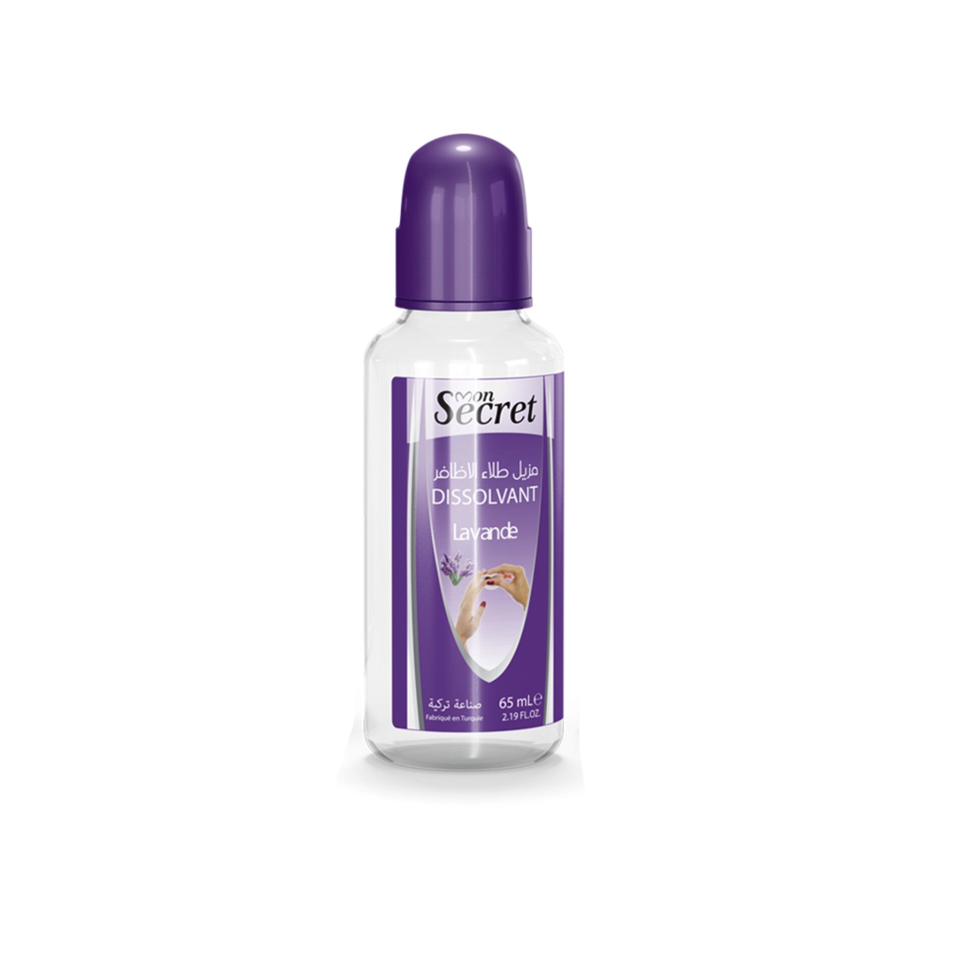 MON SECRET - Dissolvant pour Ongles 65ml - réf Lavander