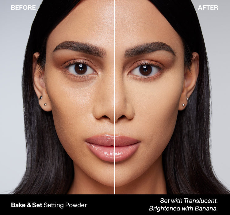 MORPHE - Bake and Set Setting Powder - réf Brightening Peach