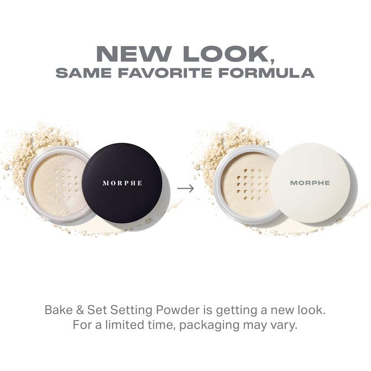 MORPHE - Bake and Set Setting Powder - réf Brightening Peach