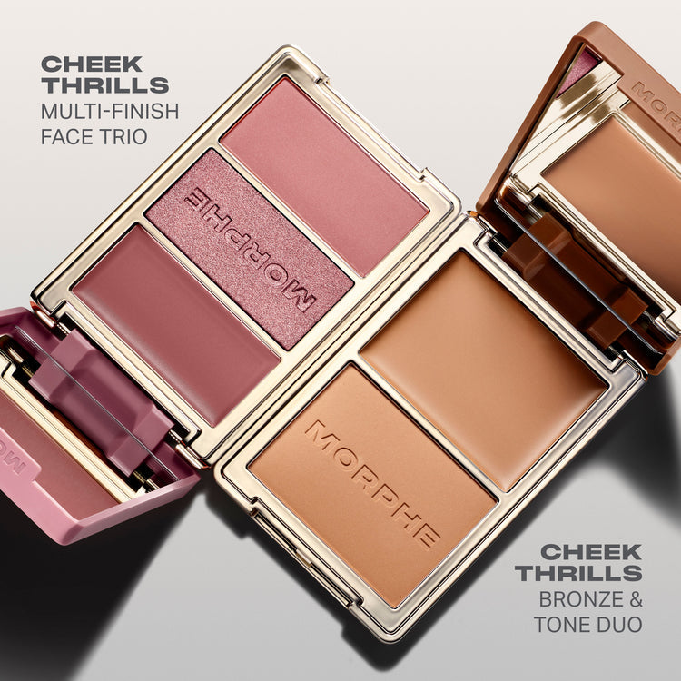 MORPHE - Cheek Thrills Bronze & Tone Duo - réf Maui Surf