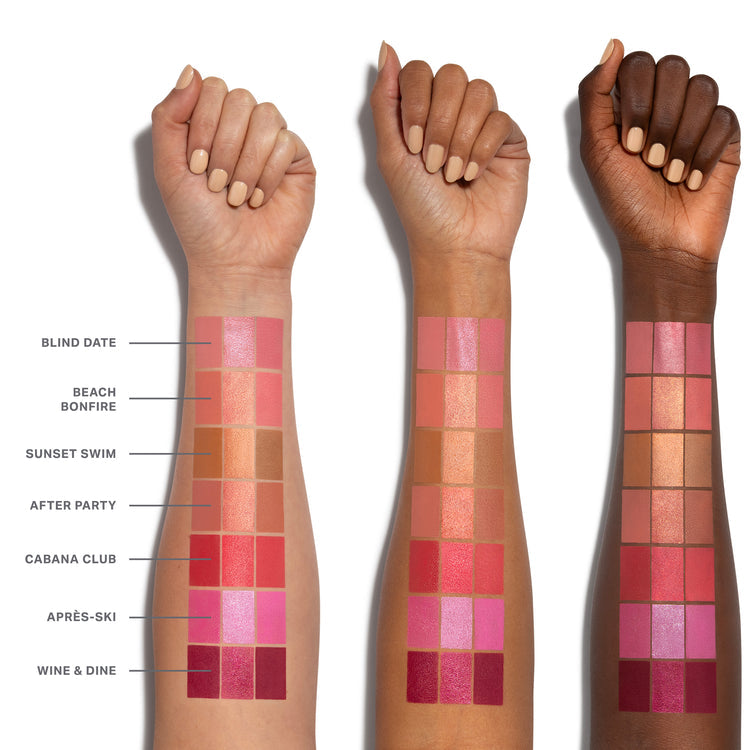 MORPHE - Cheek Thrills Multi-Finish Face Trio - réf After Party