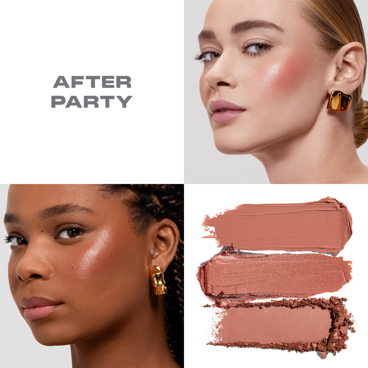 MORPHE - Cheek Thrills Multi-Finish Face Trio - réf After Party