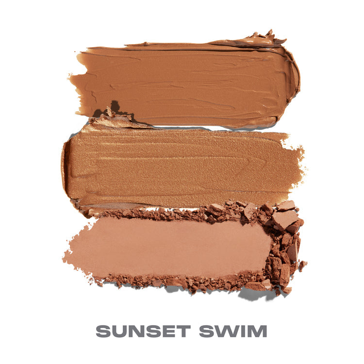 MORPHE - Cheek Thrills Multi-Finish Face Trio - réf Sunset Swim