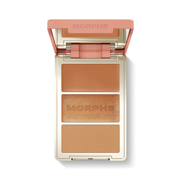 MORPHE - Cheek Thrills Multi-Finish Face Trio - réf Sunset Swim
