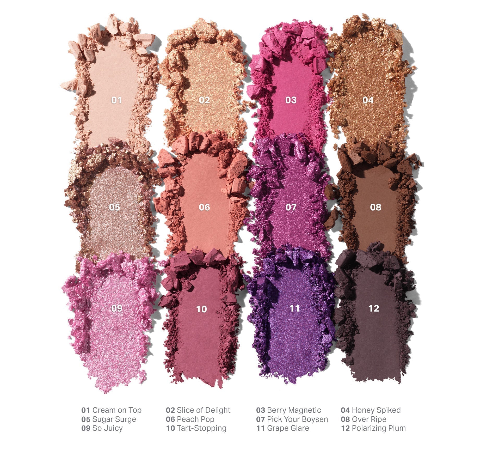 MORPHE - ChromaPlus 12-Pan Eyeshadow Palette - réf Electric Currant