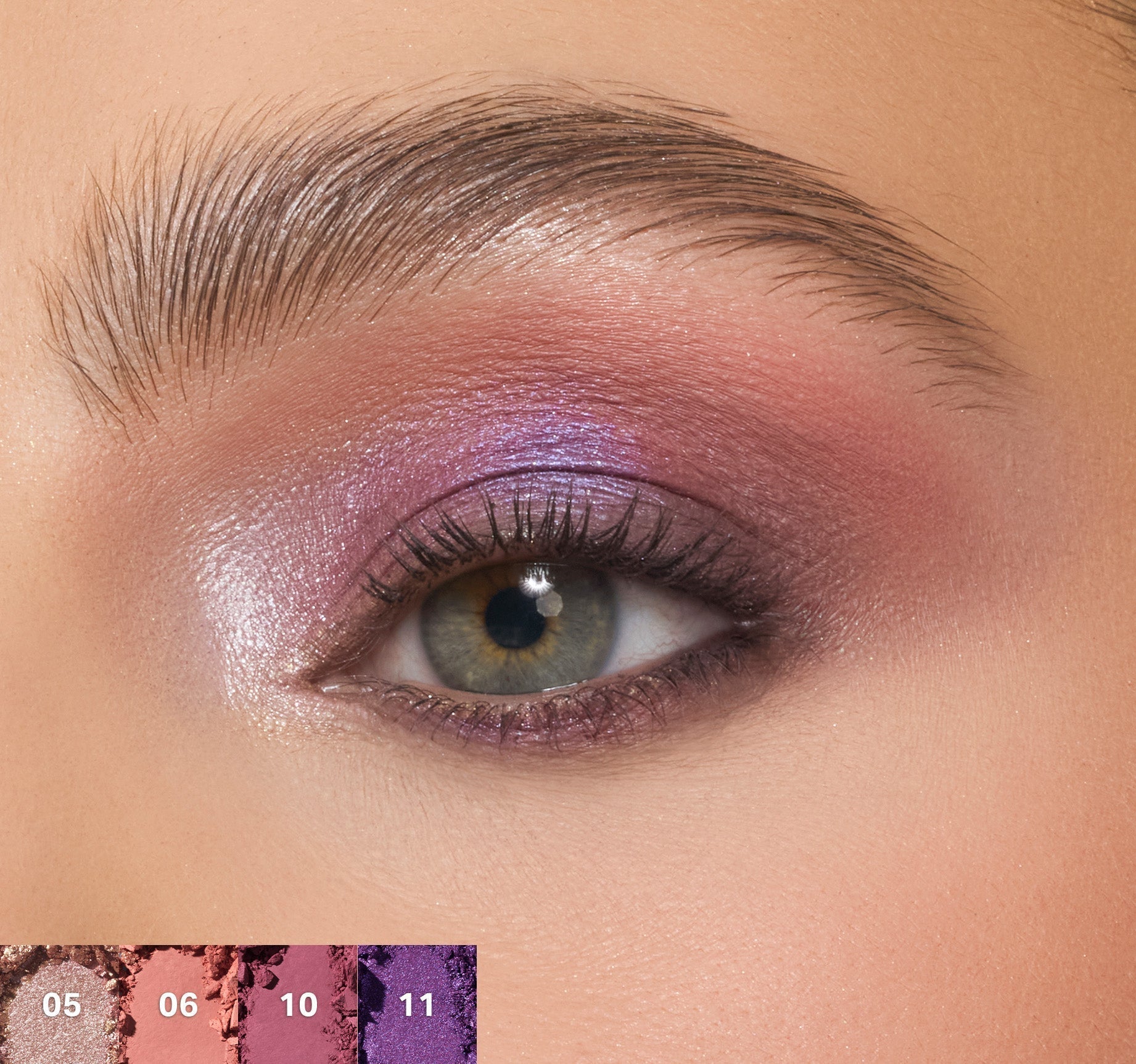 MORPHE - ChromaPlus 12-Pan Eyeshadow Palette - réf Electric Currant