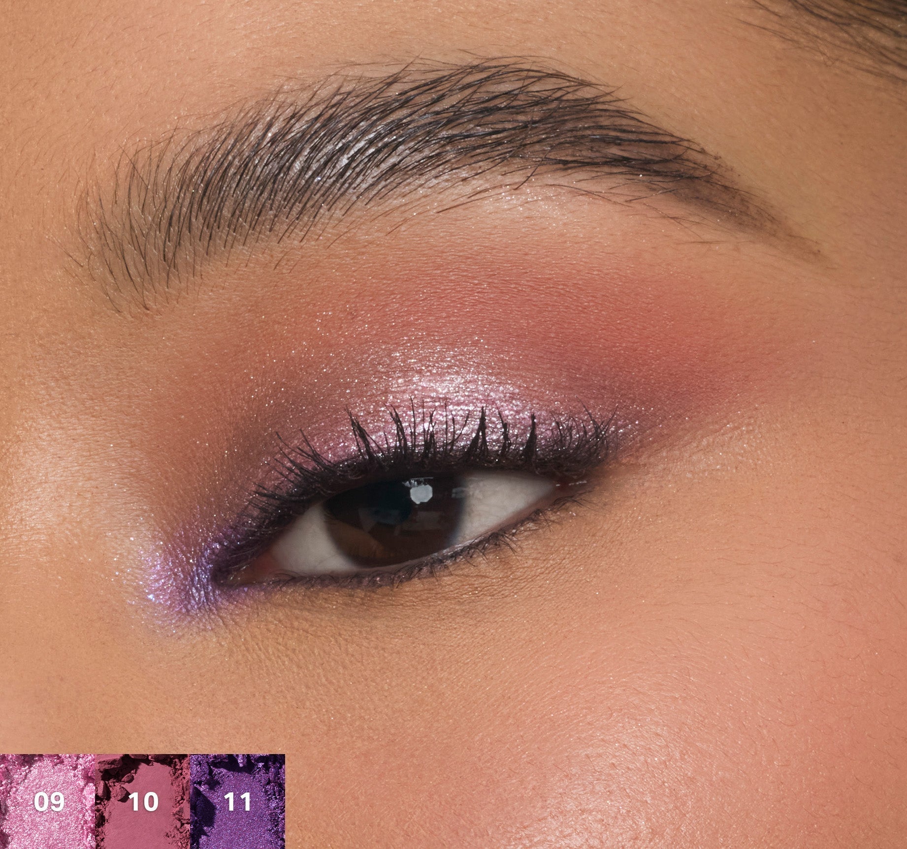 MORPHE - ChromaPlus 12-Pan Eyeshadow Palette - réf Electric Currant