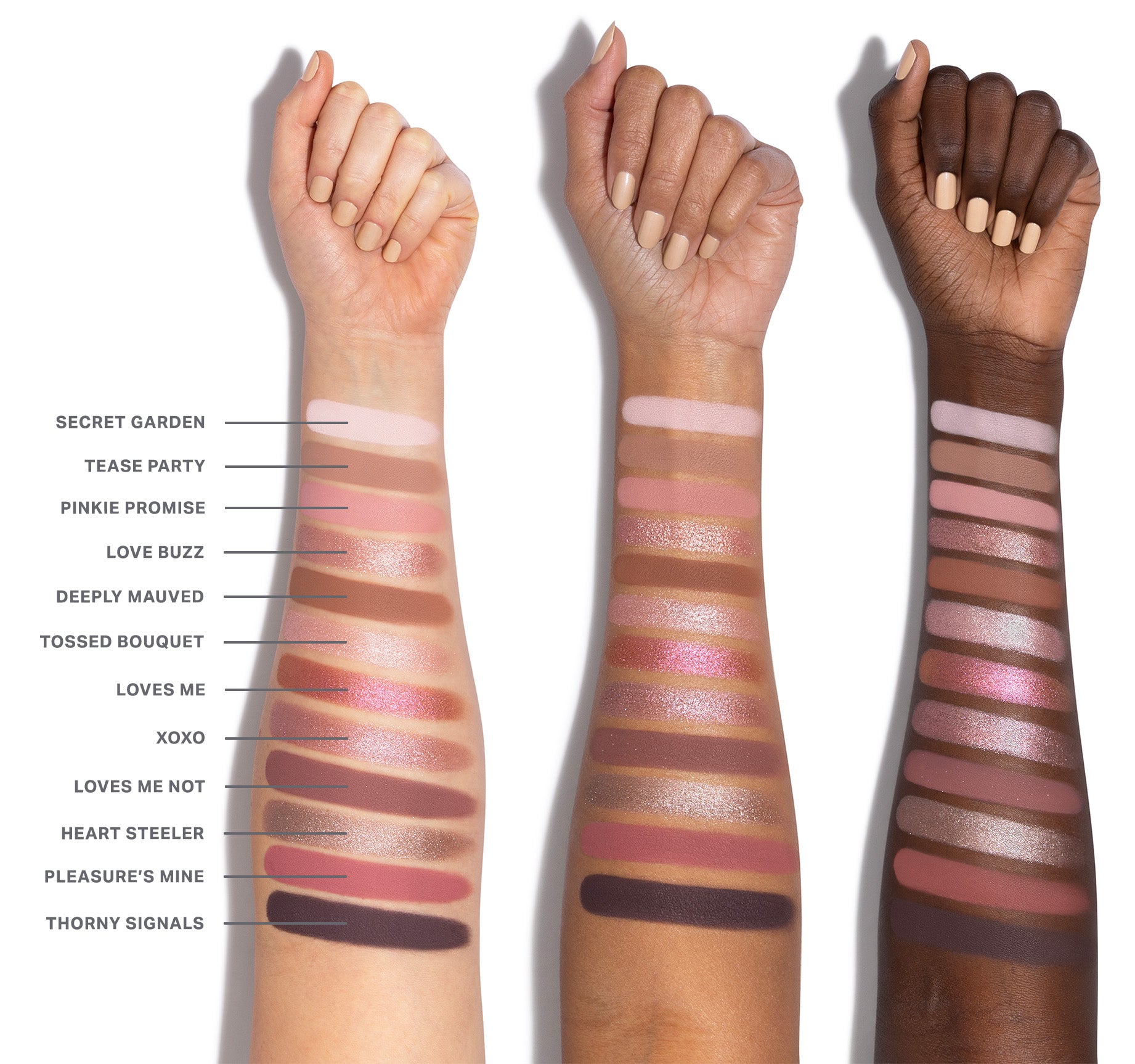 MORPHE - ChromaPlus 12-Pan Eyeshadow Palette - réf Rose Frequency