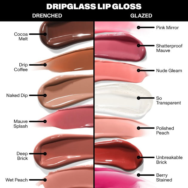 MORPHE - Dripglass Glazed High Shine Lip Gloss - réf Berry Stained