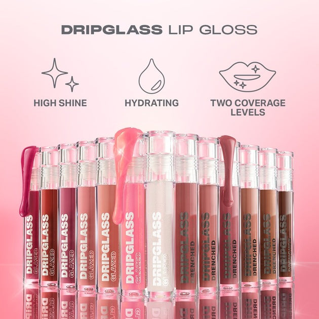 MORPHE - Dripglass Glazed High Shine Lip Gloss - réf Rasberry Reflection