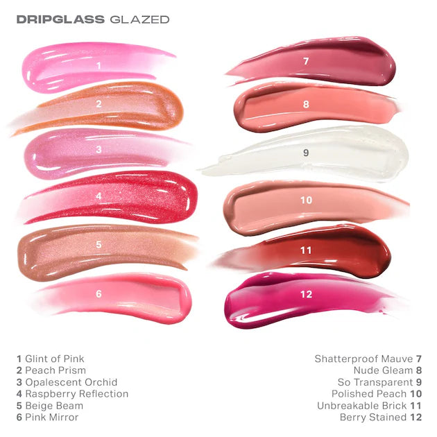 MORPHE - Dripglass Glazed High Shine Lip Gloss - réf Rasberry Reflection