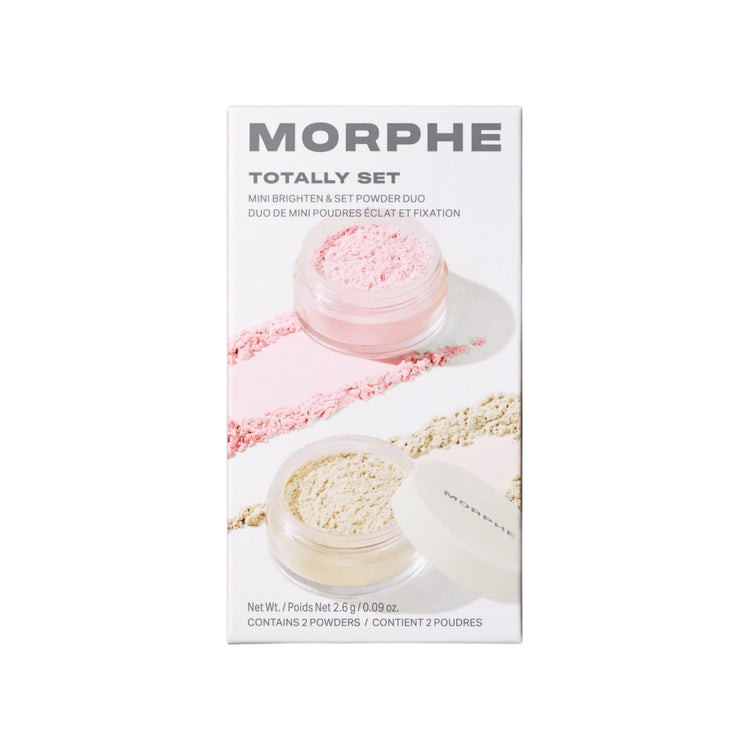 MORPHE - Totally Set Mini Brighten & Set Powder Duo ( 2pcs Mini )