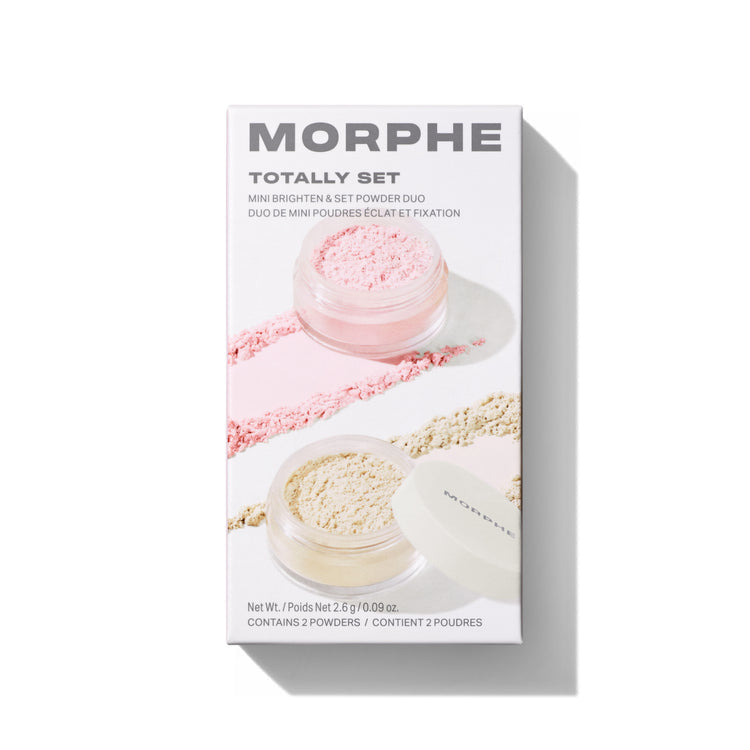 MORPHE - Totally Set Mini Brighten & Set Powder Duo ( 2pcs Mini )