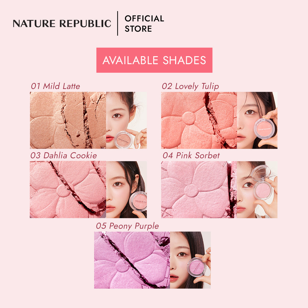 NATURE REPUBLIC - Baked Blusher - réf 04 Pink Sorbet
