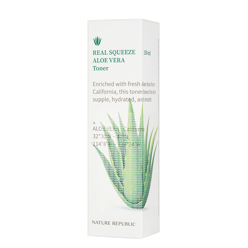 NATURE REPUBLIC - Real Squeeze Aloe Vera Toner - 150ml