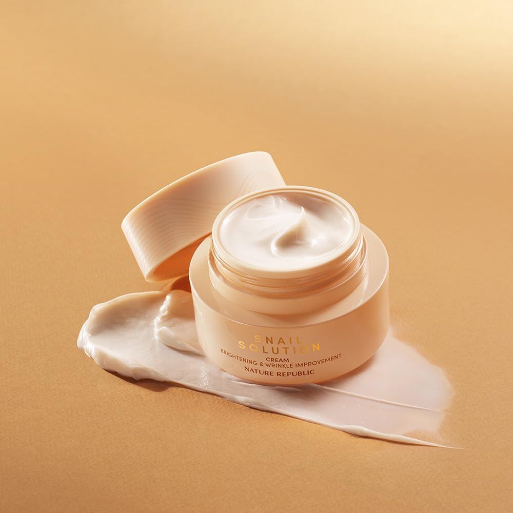 NATURE REPUBLIC - Snail Solution Cream - 52ml
