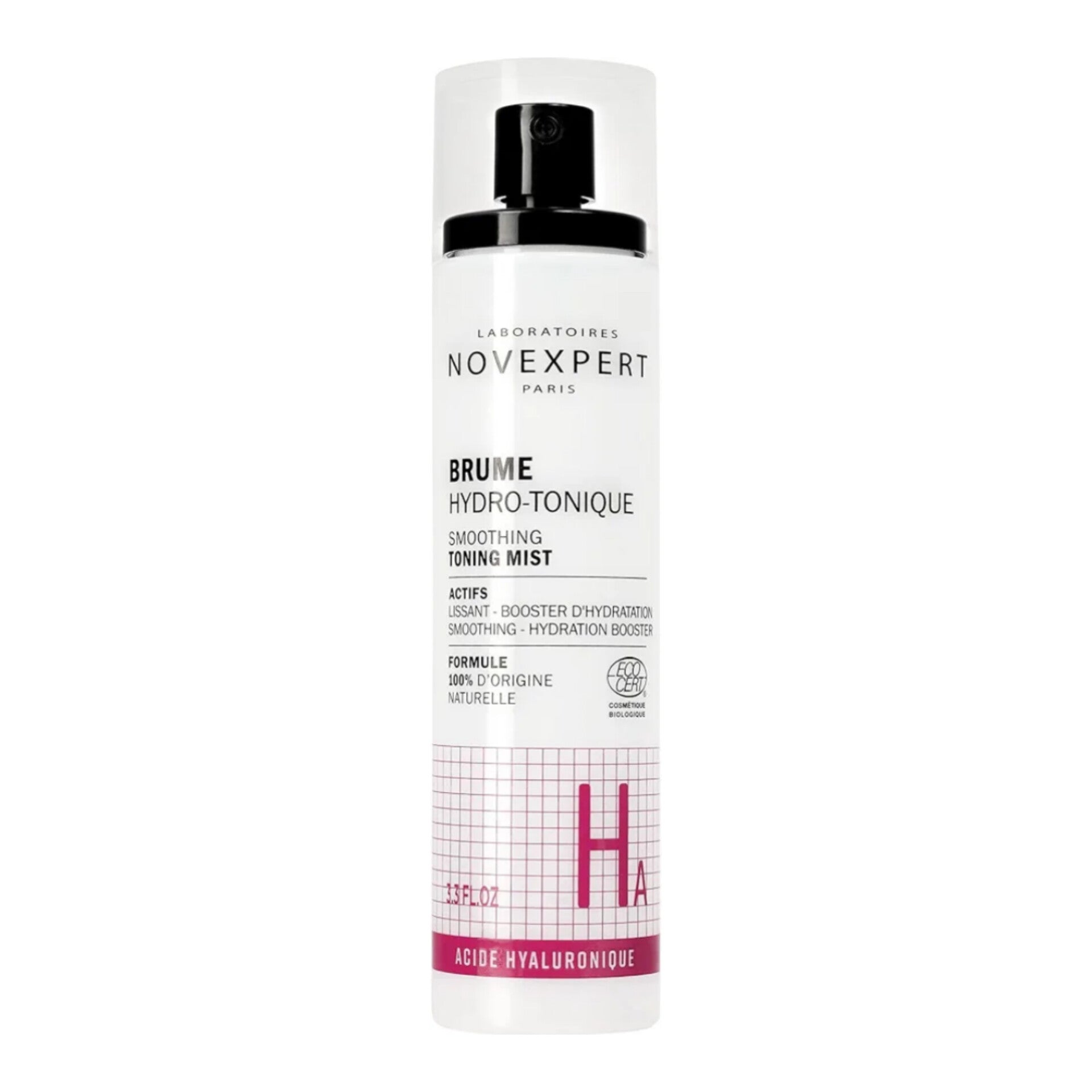 NOVEXPERT - Brume Hydrotonique, Brume à l'Acide Hyaluronique - 100ml