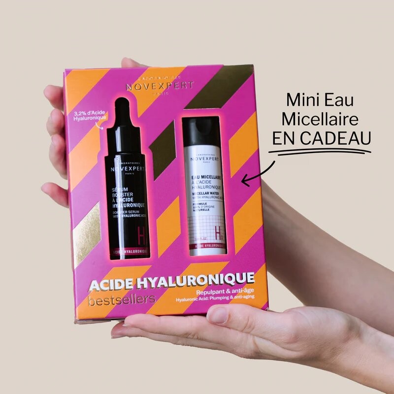 NOVEXPERT - Coffret Best Seller Booster AH + Mini Eau Micellaire ( 2pcs)