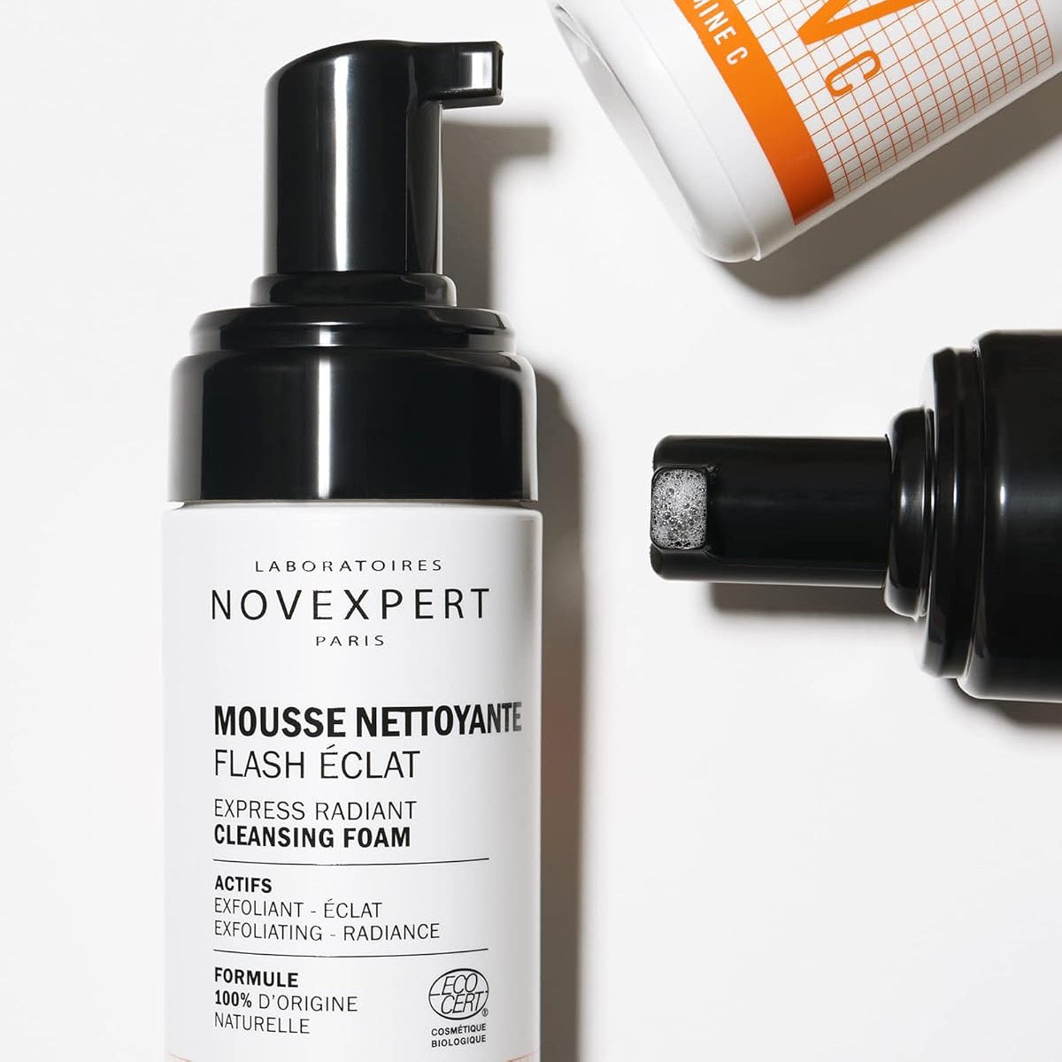 NOVEXPERT - Coffret Bestsellers Booster Vitamine C + Mini Mousse Nettoyante ( 2pcs)