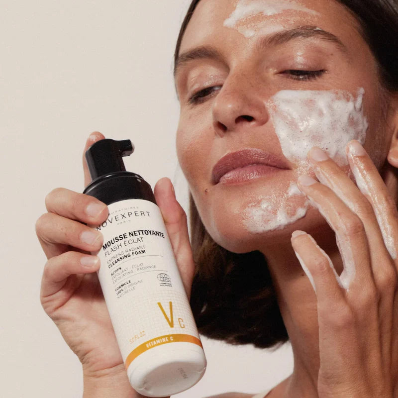 NOVEXPERT - Flash Éclat Mousse Nettoyante -150ml