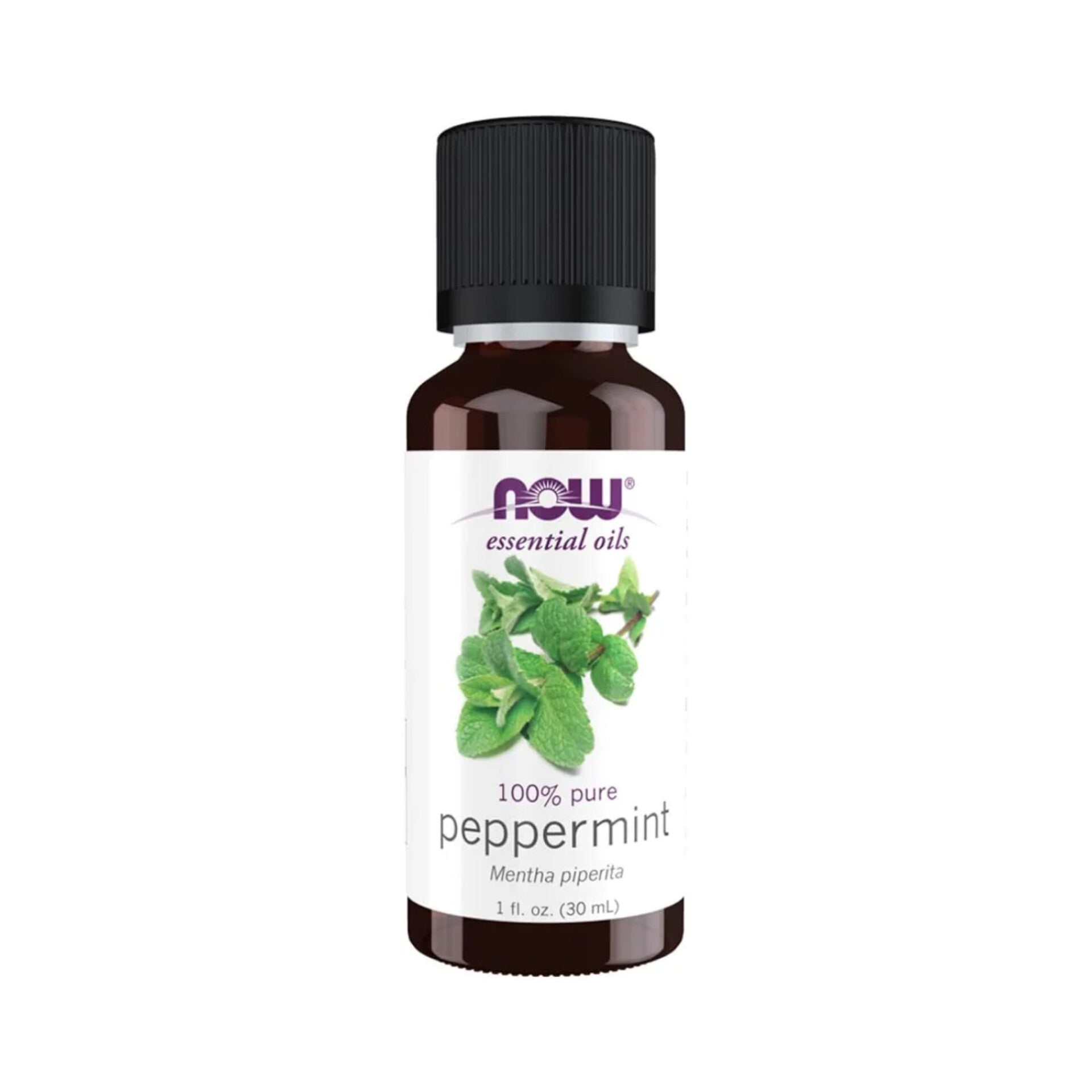 NOW SOLUTIONS - Essentials Oil Huile De Menthe poivrée 100% Pure et Naturelle - 30ml