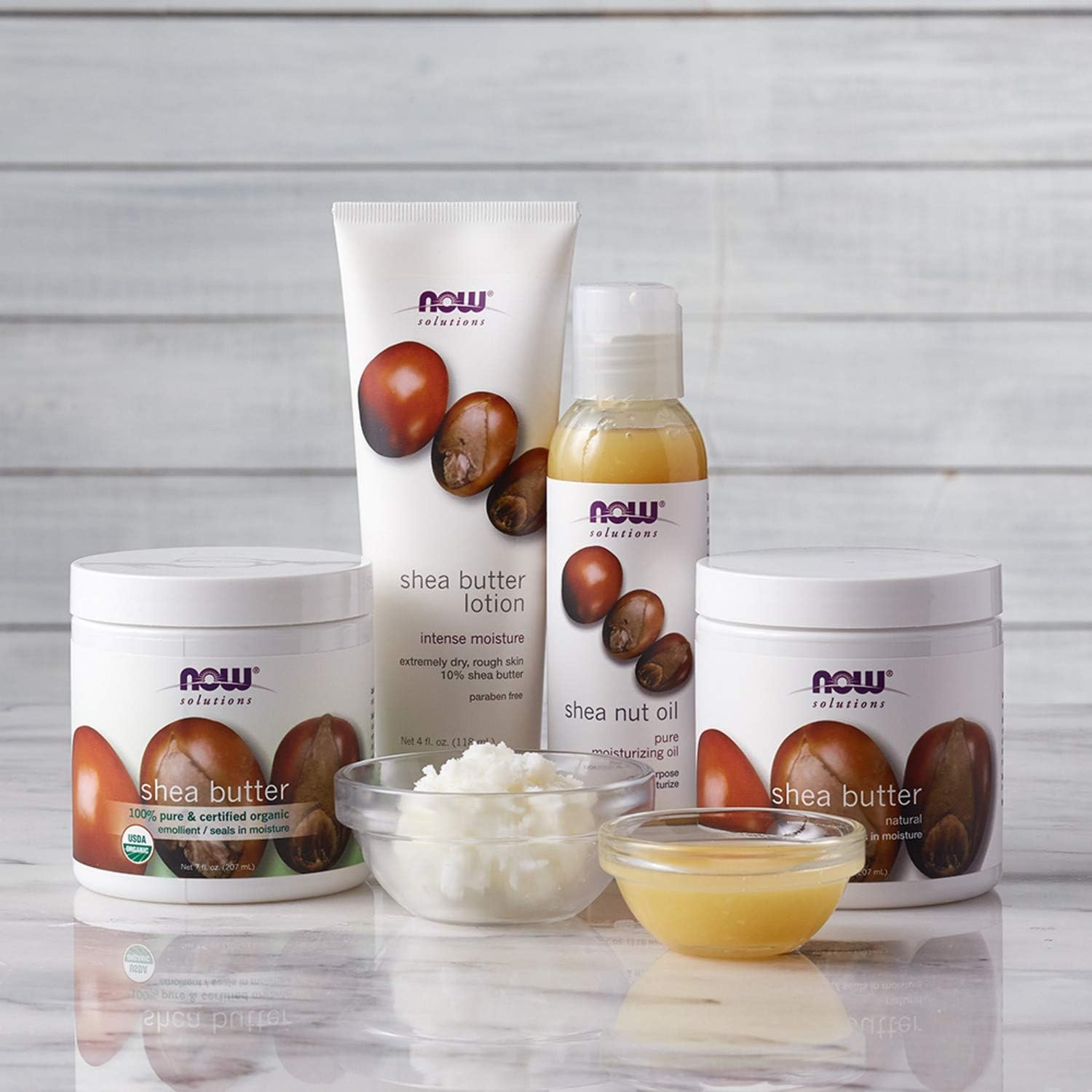 NOW SOLUTIONS - Shea BUTTER PURE 100% - 198g