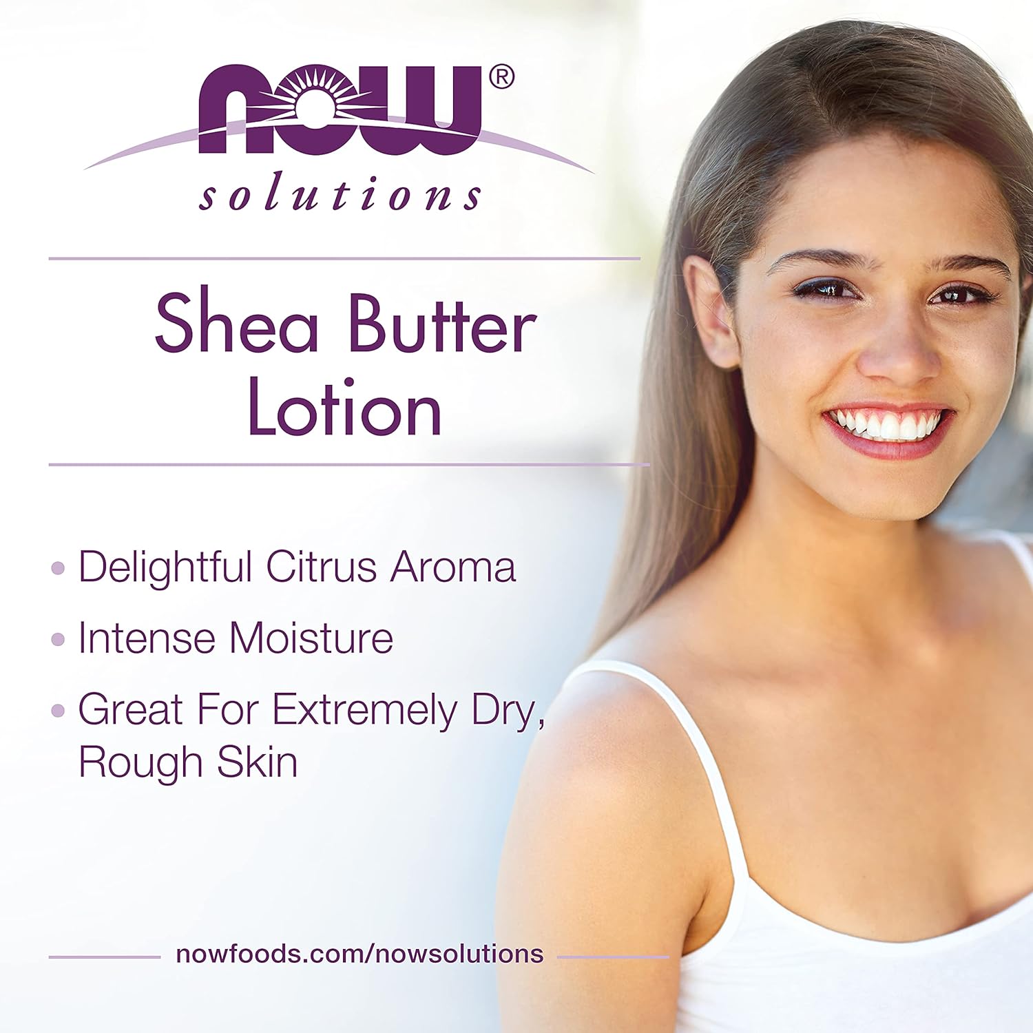 NOW SOLUTIONS - Shea BUTTER PURE 100% - 198g