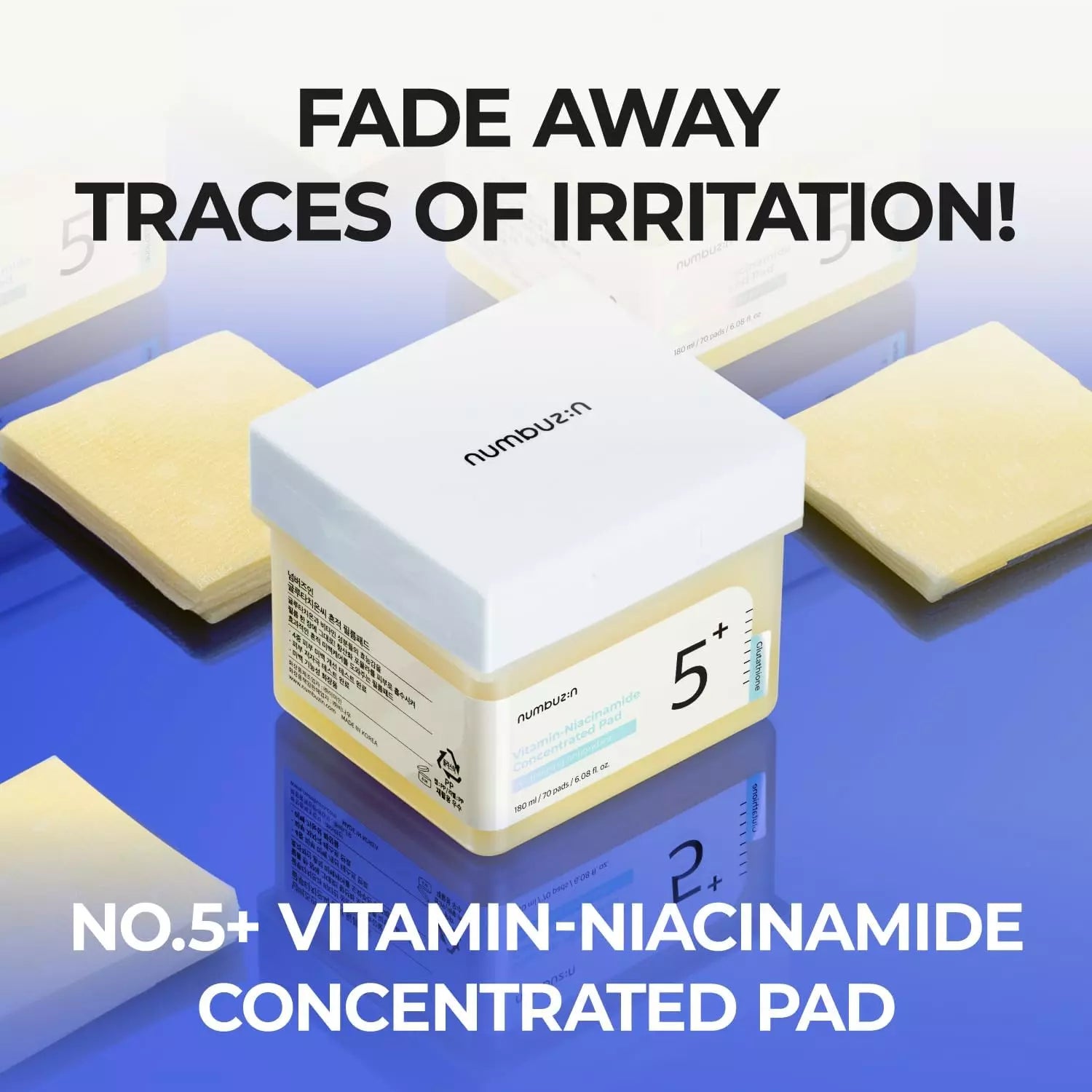NUMBUZIN - No.5 Vitamin-Niacinamide Concentrated Pad - 70 pads