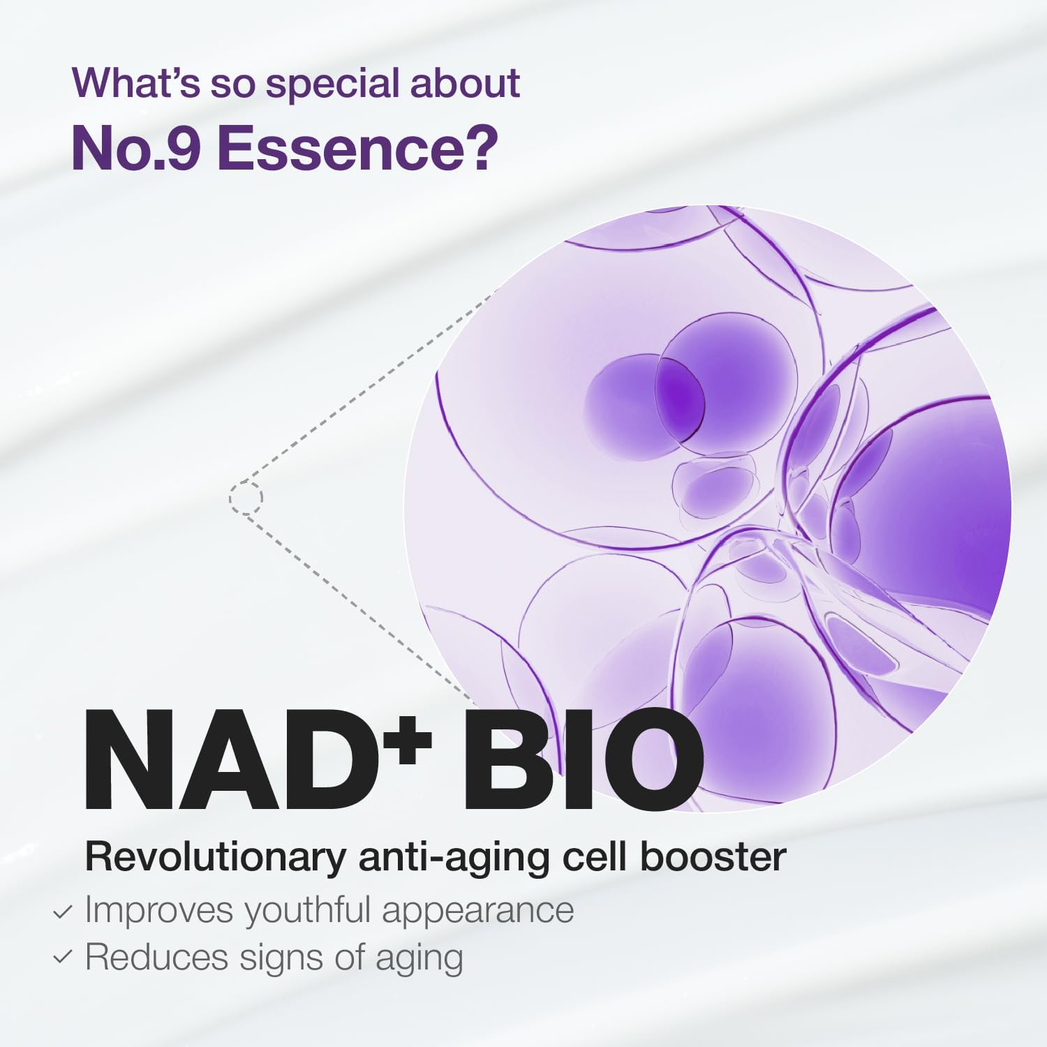 NUMBUZIN - No.9 NAD+Bio Lifting-sil Essence - Essence anti-âge - 50ml